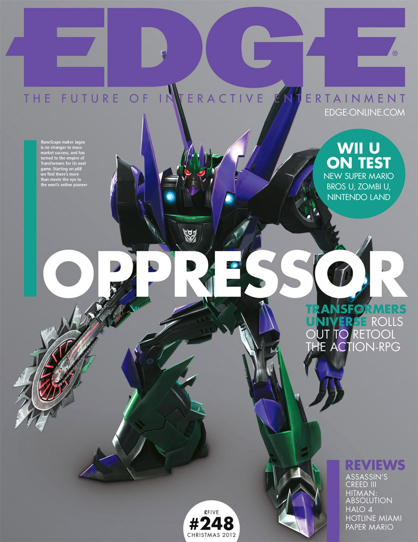 Transformers Universe – článek z magazínu Edge