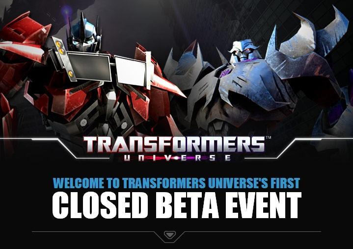 Transformers Universe: Beta test začíná
