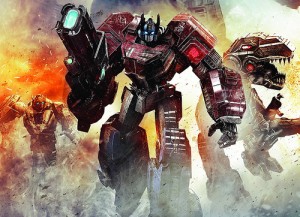 Ukázka z hraní za Megatrona, Cliffjumpera a Grimlocka